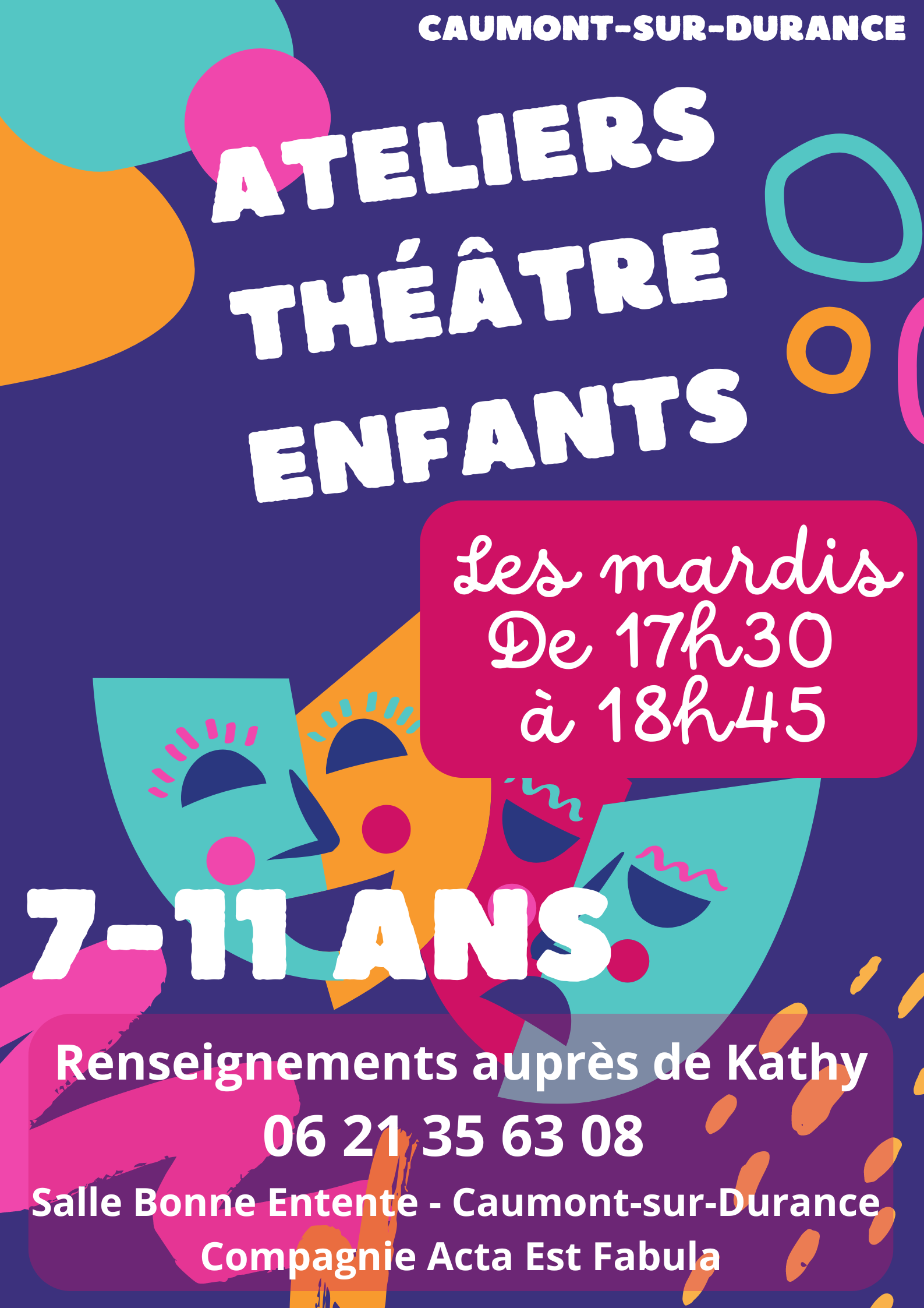 Atelier théâtre enfants