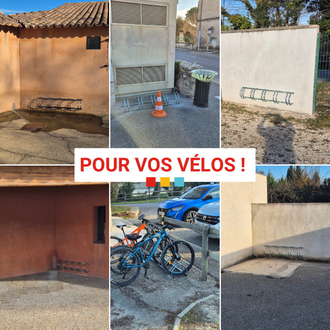 Pour vos vélos 