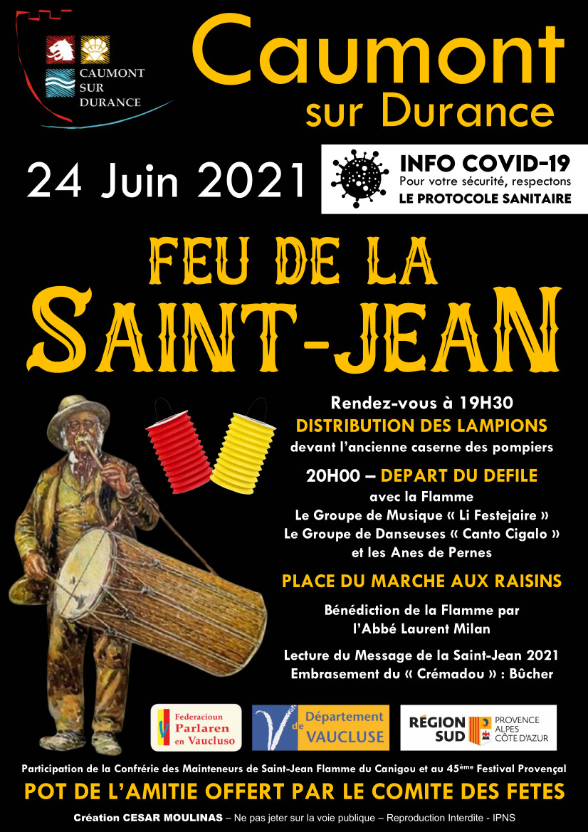 AFFICHE 2019 FEU DE LA SAINT JEAN