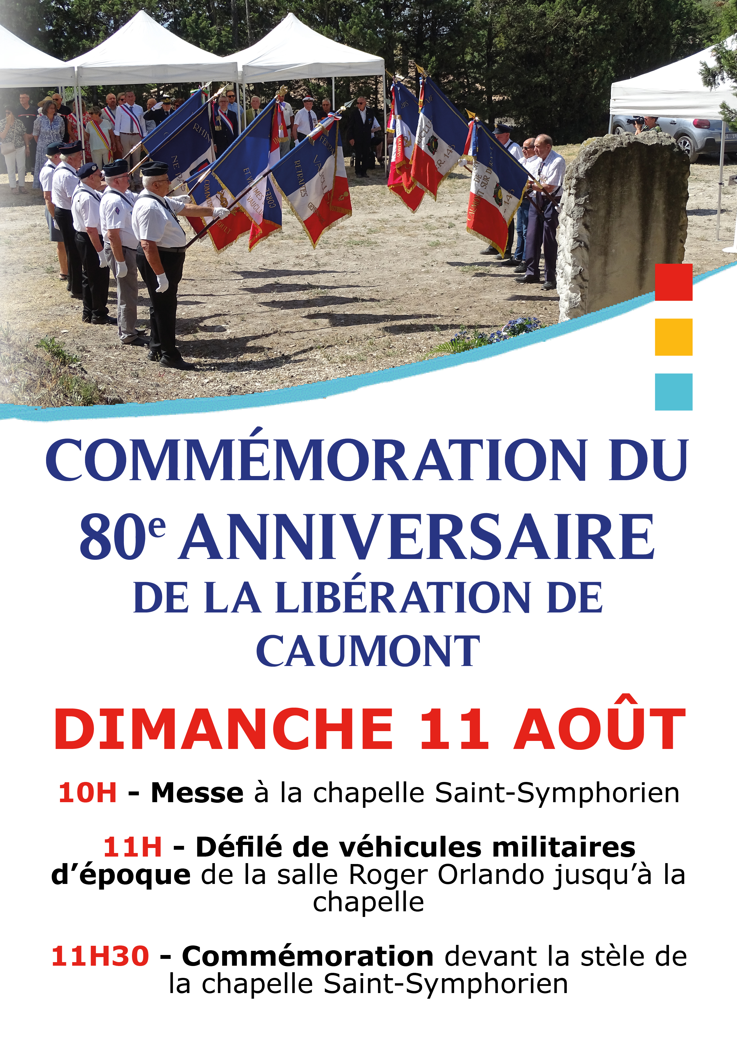 Affiche libération Caumont24