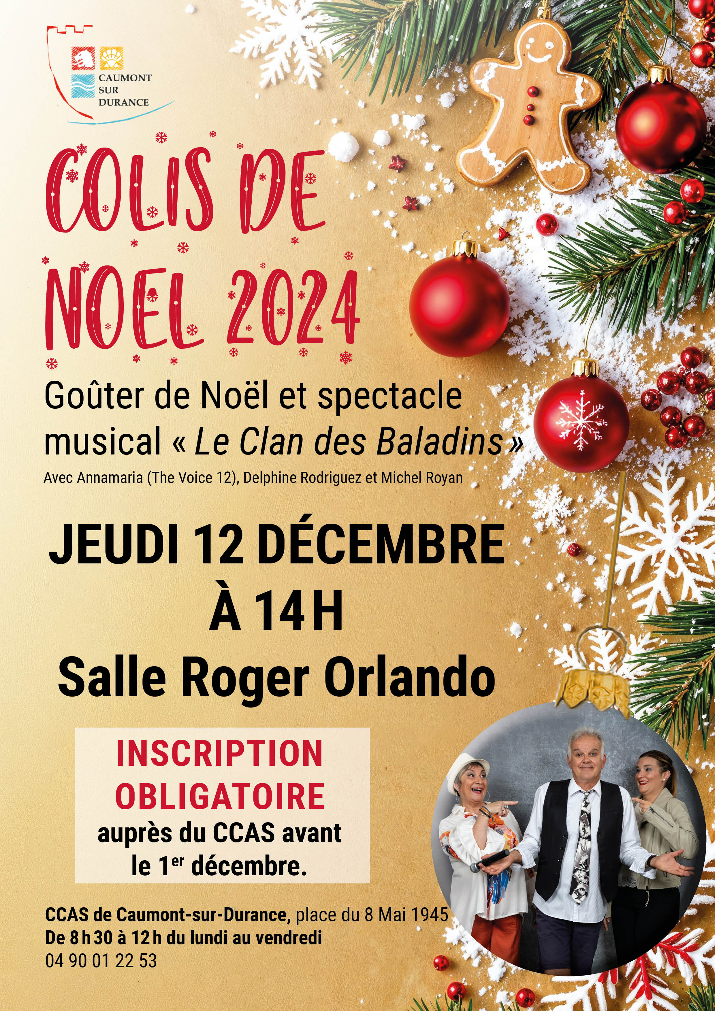 Affiche colis de noël2024