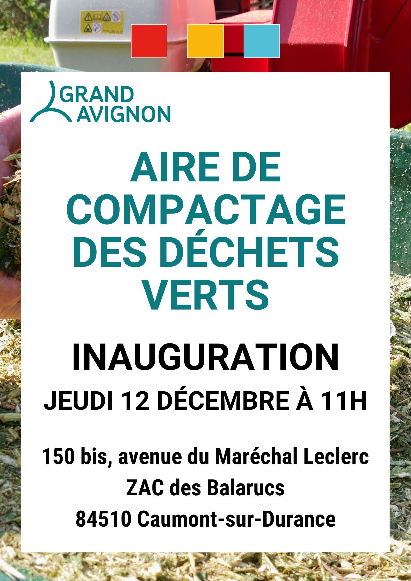 Inauguration aire de compactage