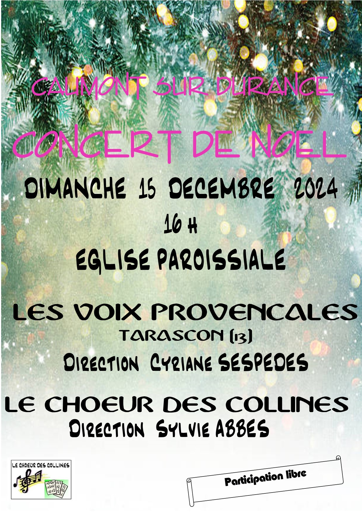 affiche noel 2024