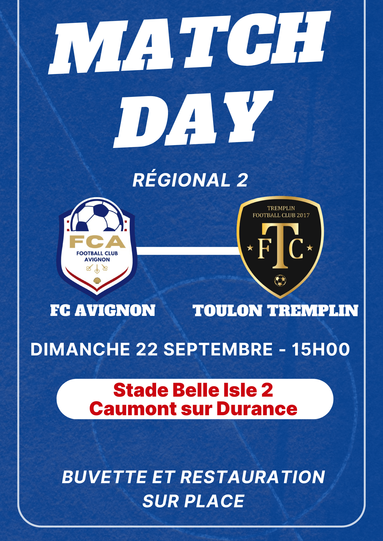 Affiche FCA Toulon Tremplin