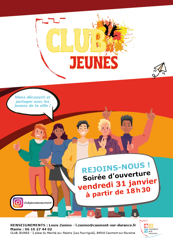 Flyer ouverture 2025