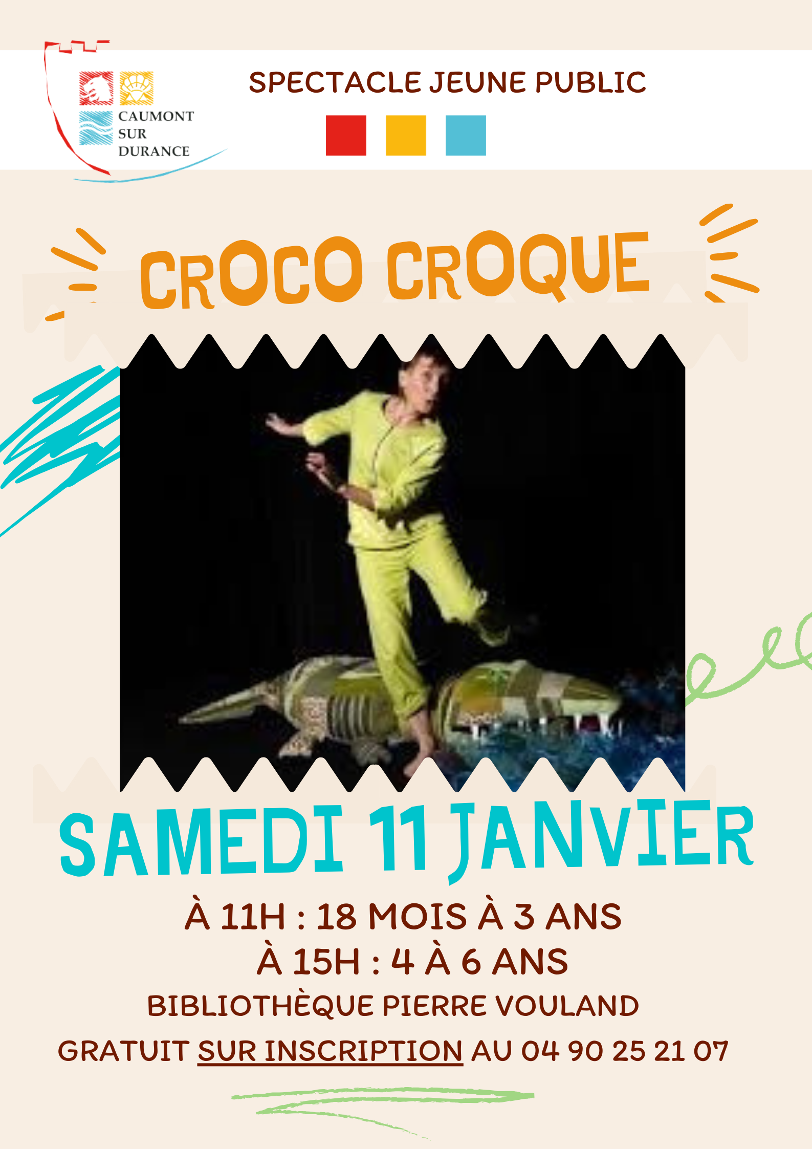 affiche croco croque