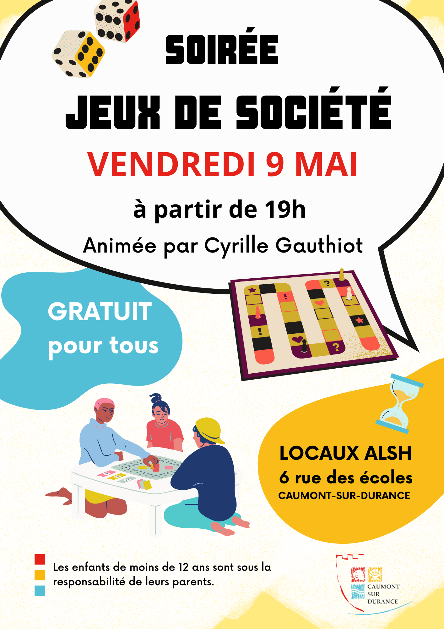 Soirée jeux 9 mai